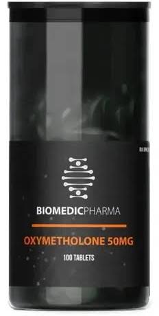 BIOMEDIC OXYMETHOLONE 50MG 100TABS