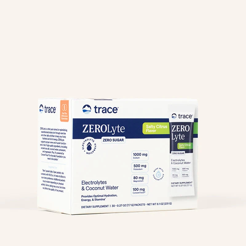 TRACE MINERAL ZEROLYTE 30 STICK CITRICO SALADO