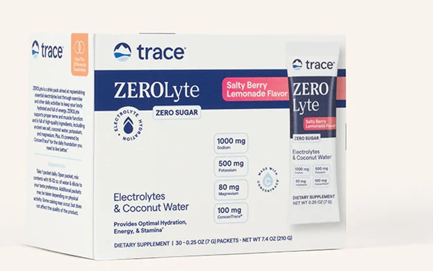 TRACE MINERAL ZEROLYTE 30 STICK SALTY BERRY LEMONADE