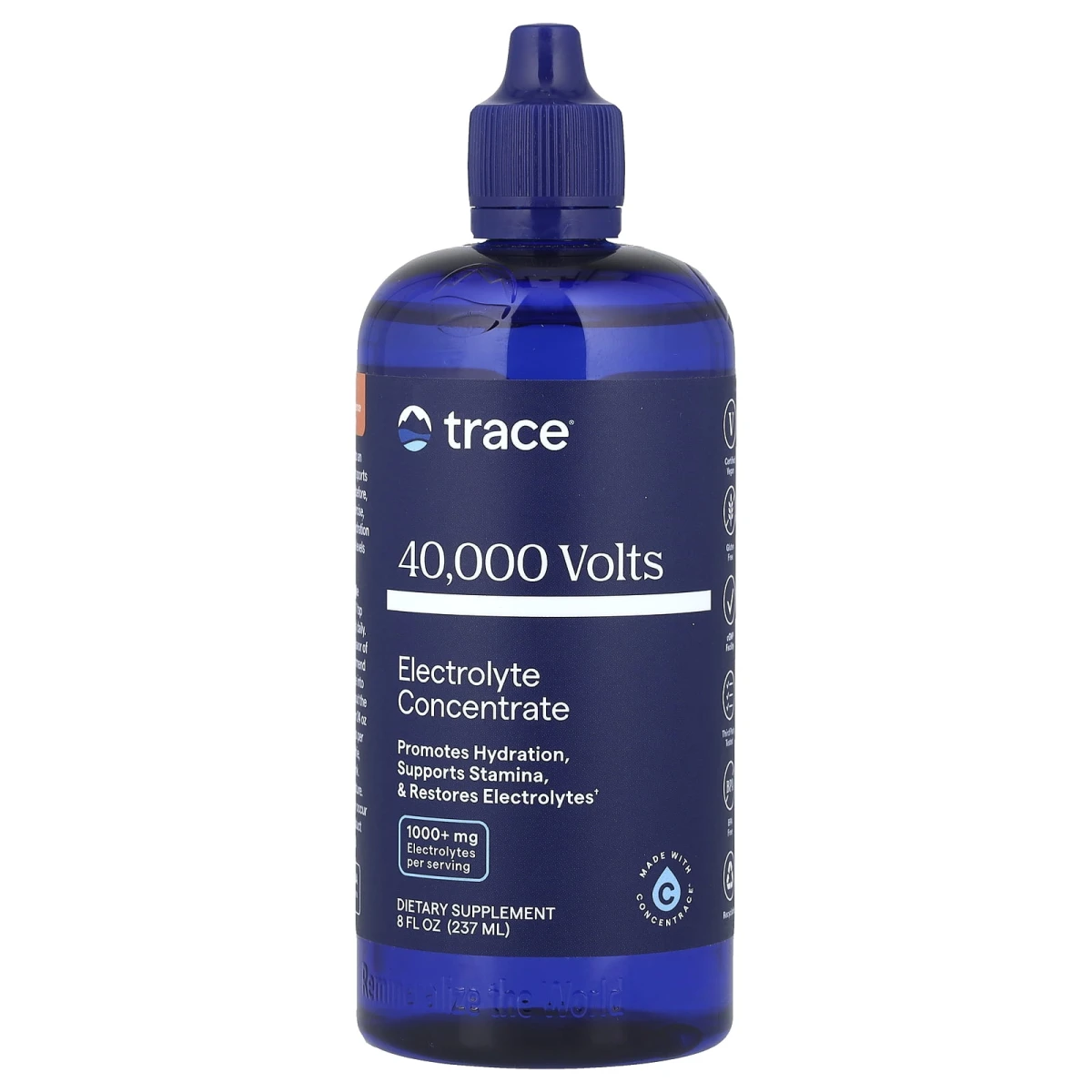 TRACE MINERALS 40,000 VOLTS 8 OZ