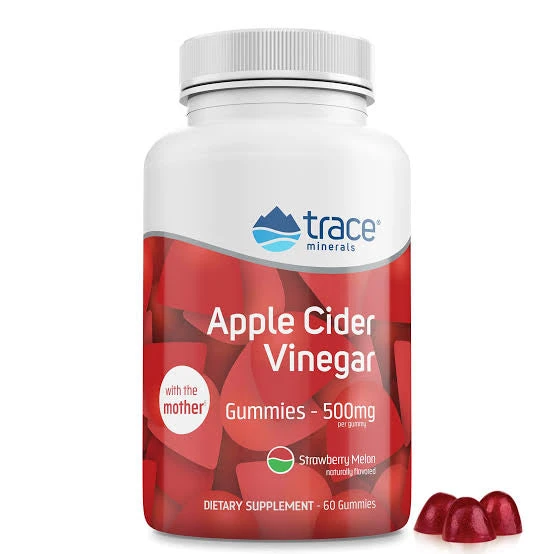 TRACE MINERALS APPLE CIDER VINEGAR GUMMIES 60 GOMITAS