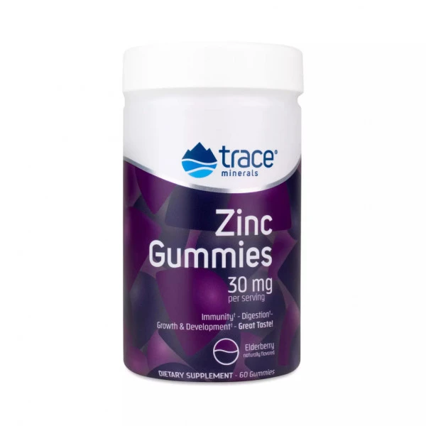 TRACE MINERALS ZINC GUMMIES 60 GOMITAS