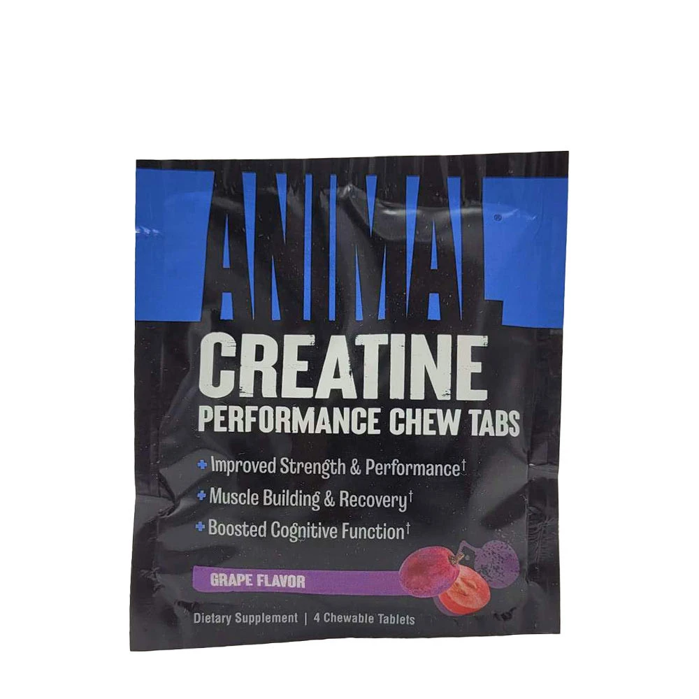 UNI ANIMAL CHEWS CREATINE 120 TABLETS LEMON ICE