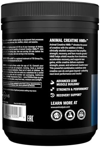 UNI ANIMAL CREATINE + HMB POWER PUNCH 30 SERV