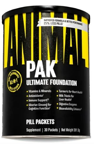 UNI ANIMAL PAK C/30 PACKS 8 PILLS