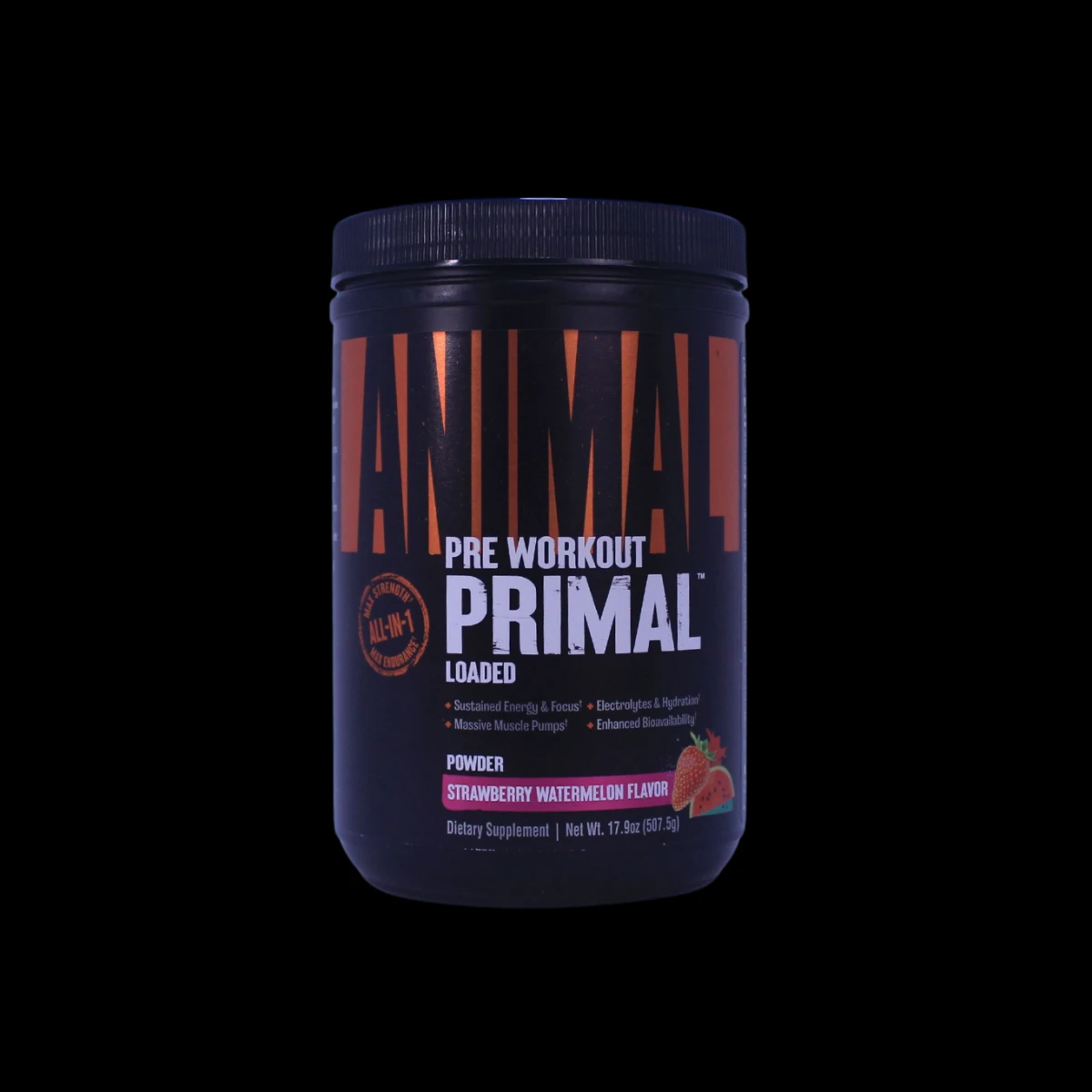 UNI ANIMAL PRIMAL POWDER 25 SERV STRAW WATERMELON