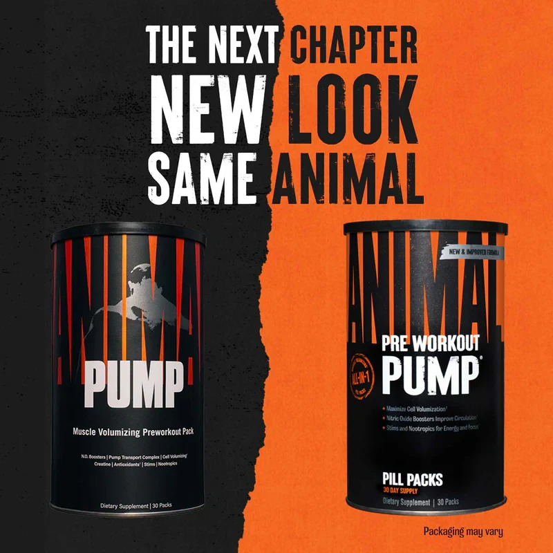 UNI ANIMAL PUMP C/30 PACKS