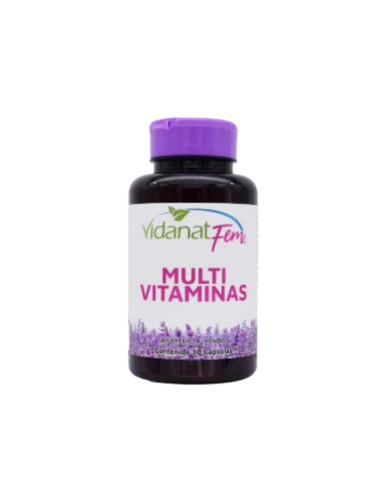 VIDANAT FEM MULTIVITAMINAS 30 CAPS