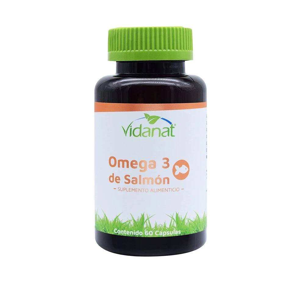 VIDANAT OMEGA 3 DE SALMÓN 60 CAPS
