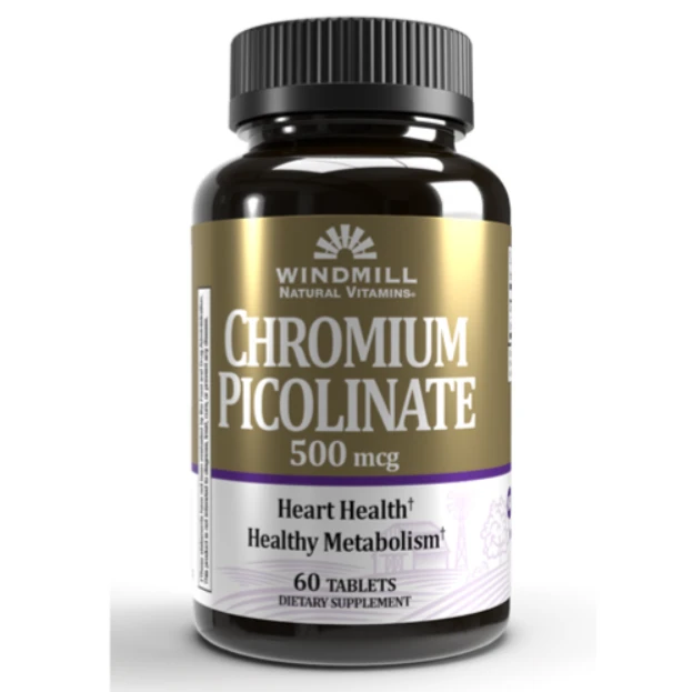 WHP CHROMIUM PICOLINATE 500MG 60CT