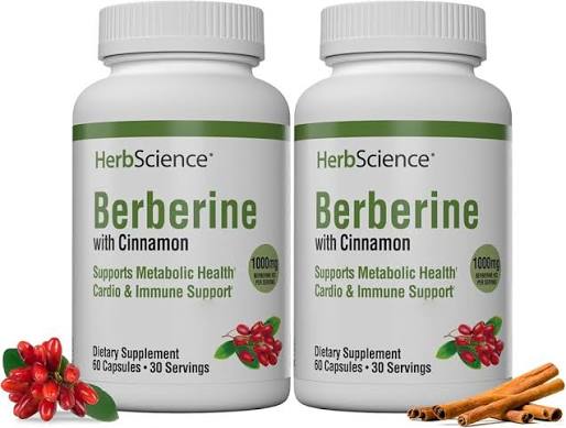WHP HS BERBERINE WHIT CINNAMON 1000MG 60 CAPS