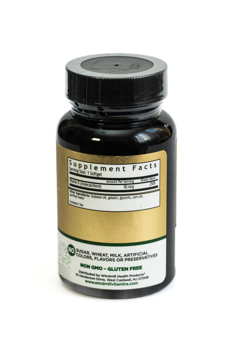 WHP VITAMIN D3 2000 IU 50 MCG 100 SOFTGELS