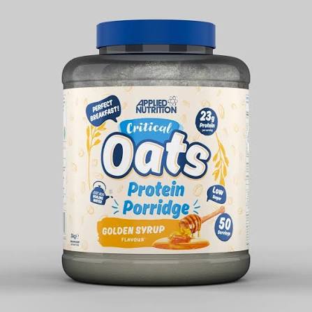 APPLIED NUTRITION CRITICAL OATS PROTEIN 3 KG PORRIDGE GOLDEN SYRUP *NUEVO*