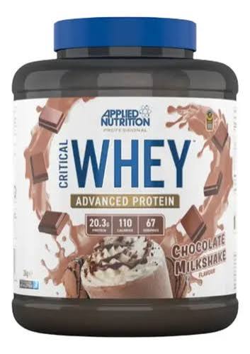 APPLIED NUTRITION CRITICAL WHEY 2 KG CHOCOLATE MILKSHAKE *NUEVO*