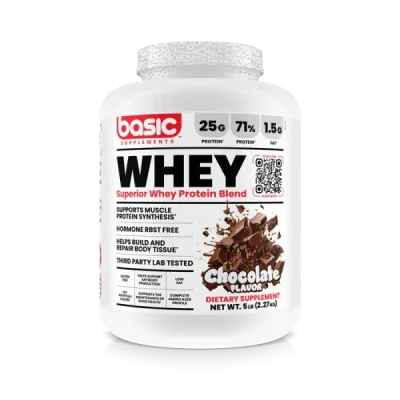 BASIC WHEY 5 LBS CHOCOLATE *NUEVO*