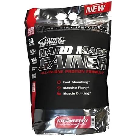 OUTLET INNER HARD MASS GAINER 12 LBS BAG STRAWBERRY BOLSA ROTA CAD 12/28