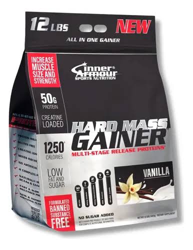 OUTLET INNER HARD MASS GAINER 6 LBS BAG VANILLA BOLSA ROTA CAD 12/28