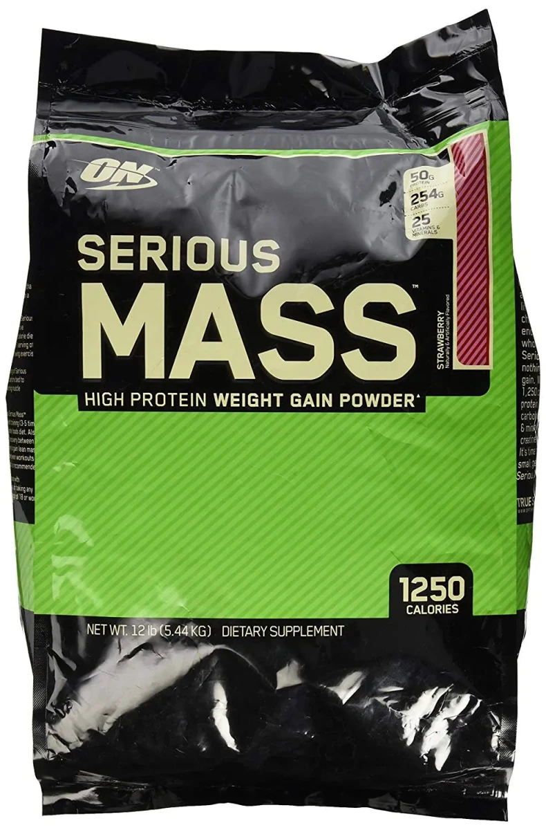 OUTLET ON SERIOUS MASS 12 LBS STRAWBERRY BOLSA ROTA CAD 09/27