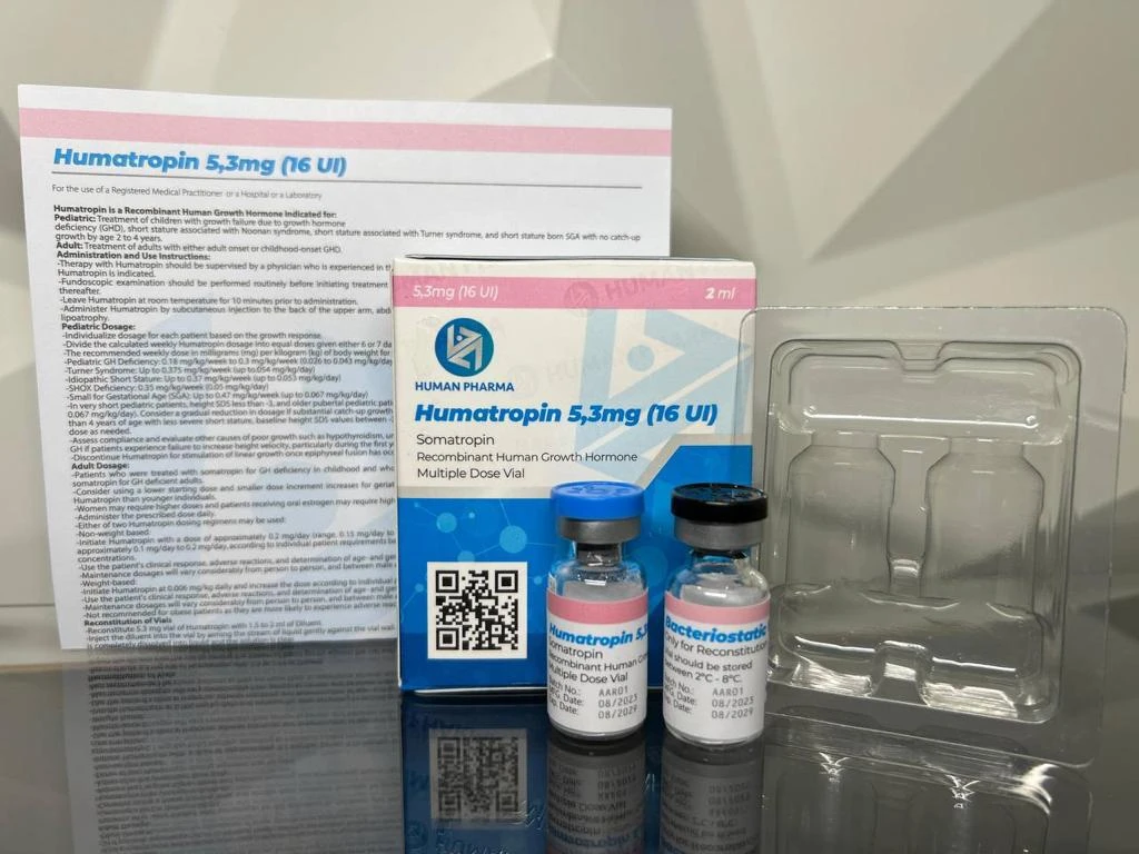 HUMAN HUMATROPIN 5.3 MG 16UI INY