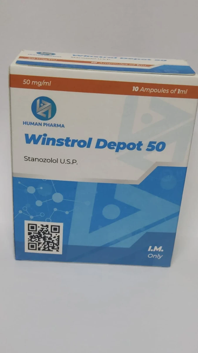 HUMAN WINSTROL DEPOT 50 50MG 10AMP/1ML INY