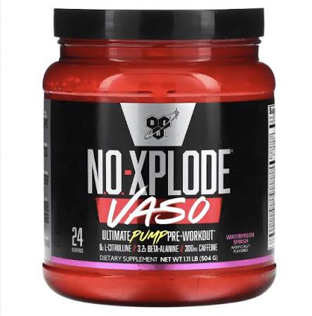 OUTLET BSN NO-XPLODE VASO PUMP 24 SERV WATERMELON SMASH POCO GOLPEADO CAD 10/27