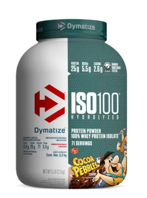 OUTLET DYM ISO 100 5 LBS COCOA PEBBLES SIN SELLO EXT CAD 09/27