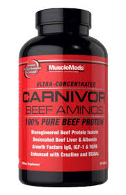 OUTLET MMD CARNIVOR BEEF AMINOS 300CT POCO GOLPEADO CAD 05/28