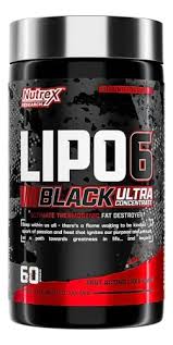 OUTLET NT LIPO 6 BLACK UC 60 CAPS ROJO SIN ETIQUETA CAD 04/28