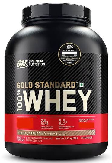 OUTLET ON 100% WHEY GOLD STD 5 LBS COFFEE SELLO INT ROTO CAD 02/28
