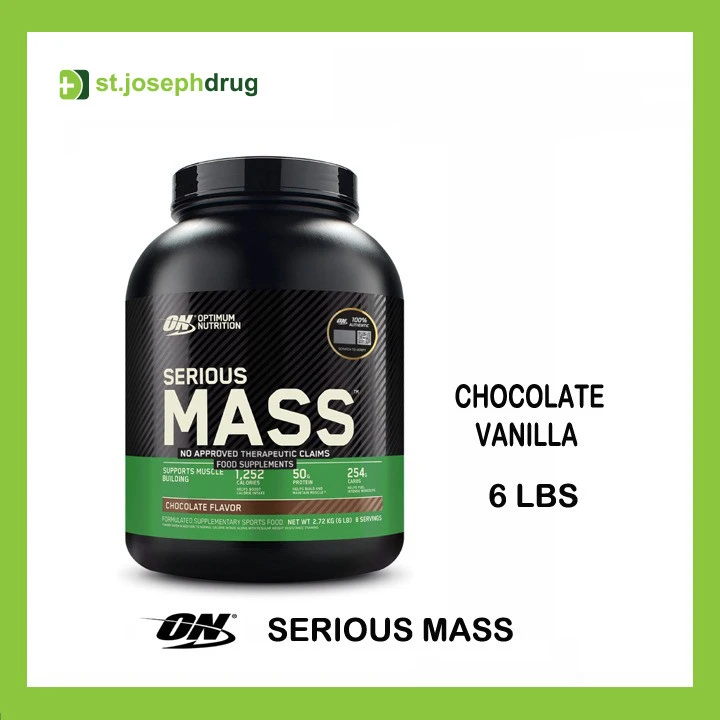 OUTLET ON SERIOUS MASS 6 LBS CHOCOLATE SELLO INT ROTO  CAD 01/28