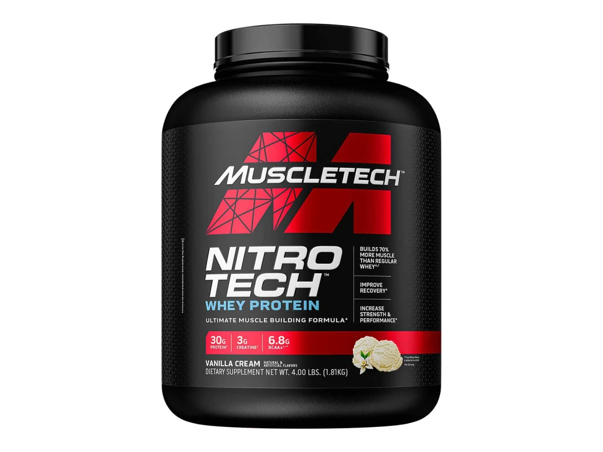 MT NITRO TECH WHEY PROTEIN 2  LBS COOKIES & CREAM *OFERTA*  (ANTES PERFORMANCE)
