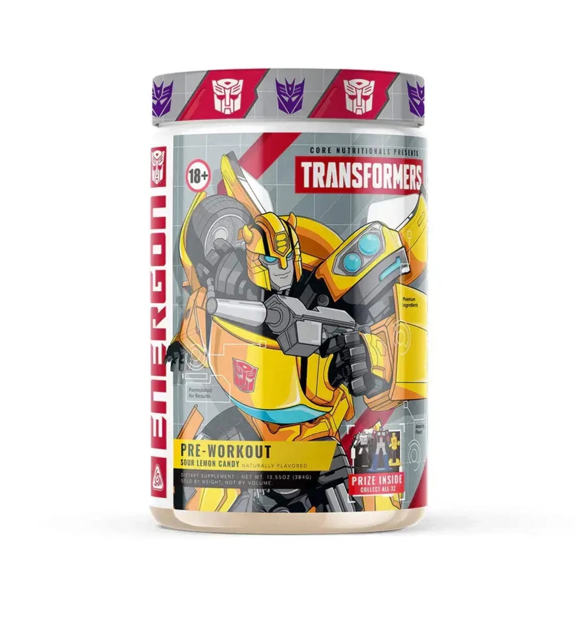 CORE ENERGON PWO 20 SERV BUMBLEBEE (SOUR LEMON CANDY) *OFERTA*