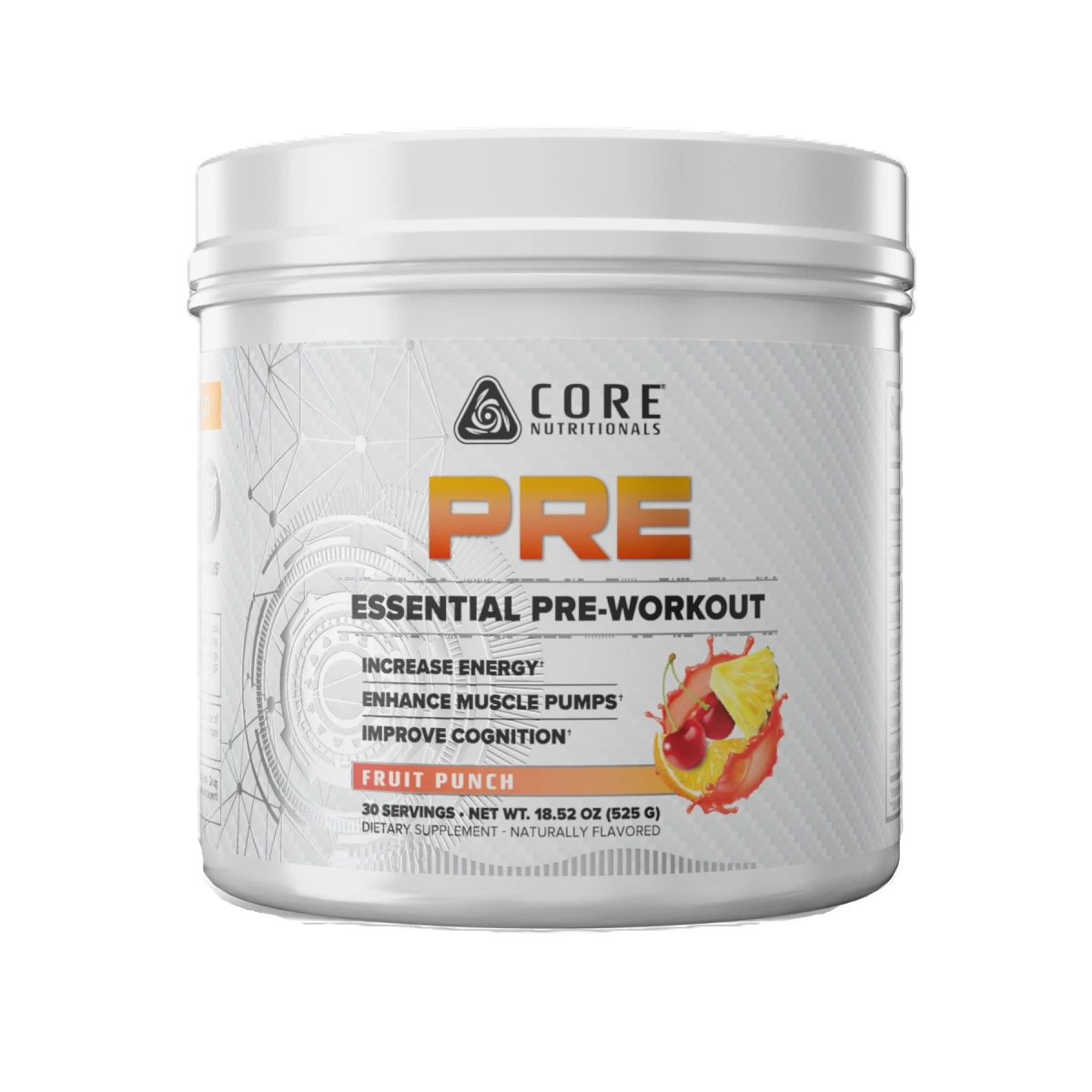CORE ESSENTIAL PWO 30 SERV FRUIT PUNCH *OFERTA*