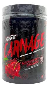 NTFITT CARNAGE ADVANCED PWO 21 SERV BLOOD CHERRY LEMONADE
