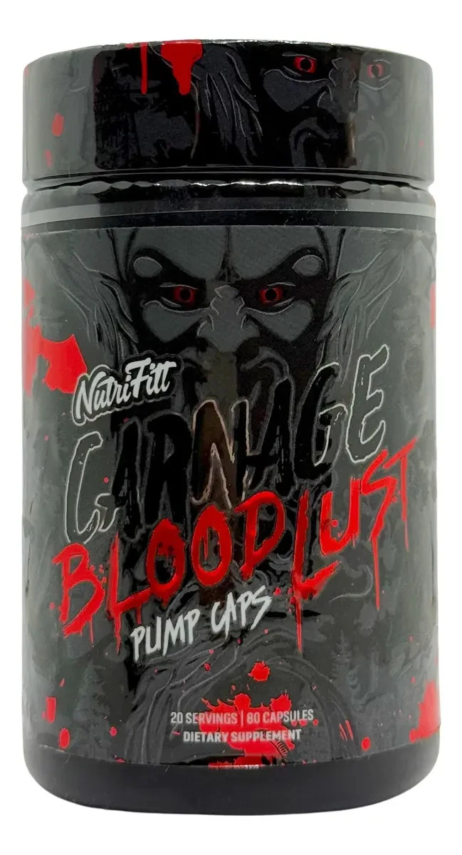 NTFITT CARNAGE BLOOD PUMP 80 CAPS
