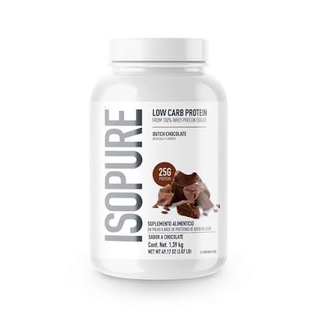 OUTLET NB ISOPURE LOW CARB 3 LBS CHOCOLATE BOTE ROTO-POCO GOLPEADO CAD 03/25