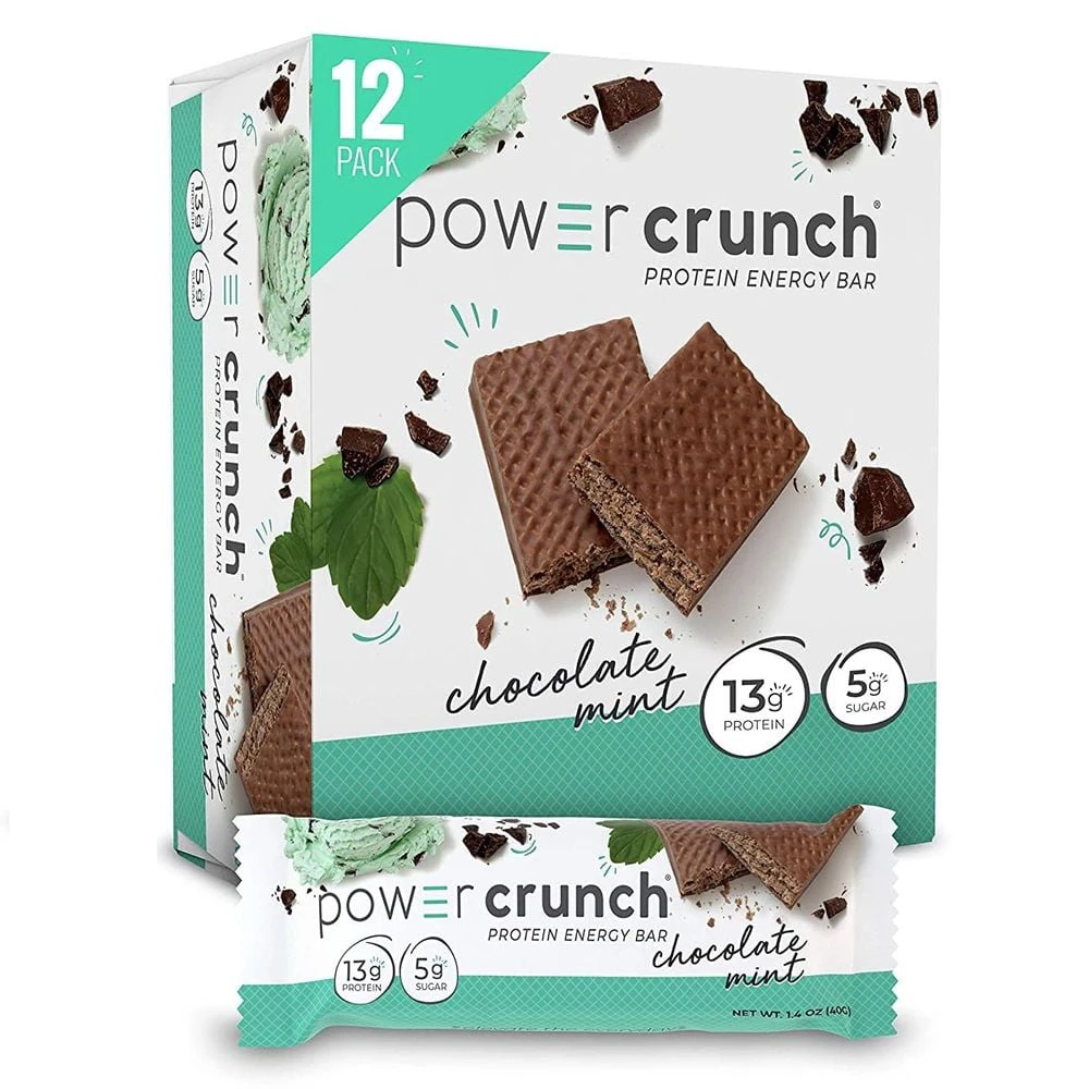 POWER CRUNCH 12 BAR CHOCOLATE MINT