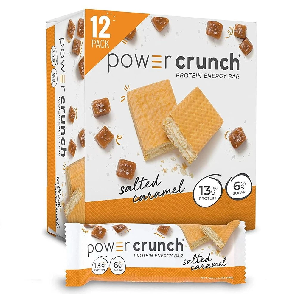 POWER CRUNCH 12 BAR SALTED CARAMEL