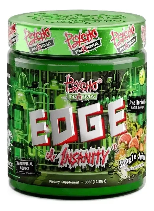 PSYCHO PHARMA EDGE OF INSANITY PWO 50/25 SERV JUNGLE JUICE "NUEVO"