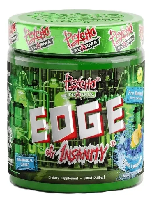 PSYCHO PHARMA EDGE OF INSANITY PWO 50/25 SERV ORANGE SCREAMSICLE "NUEVO"
