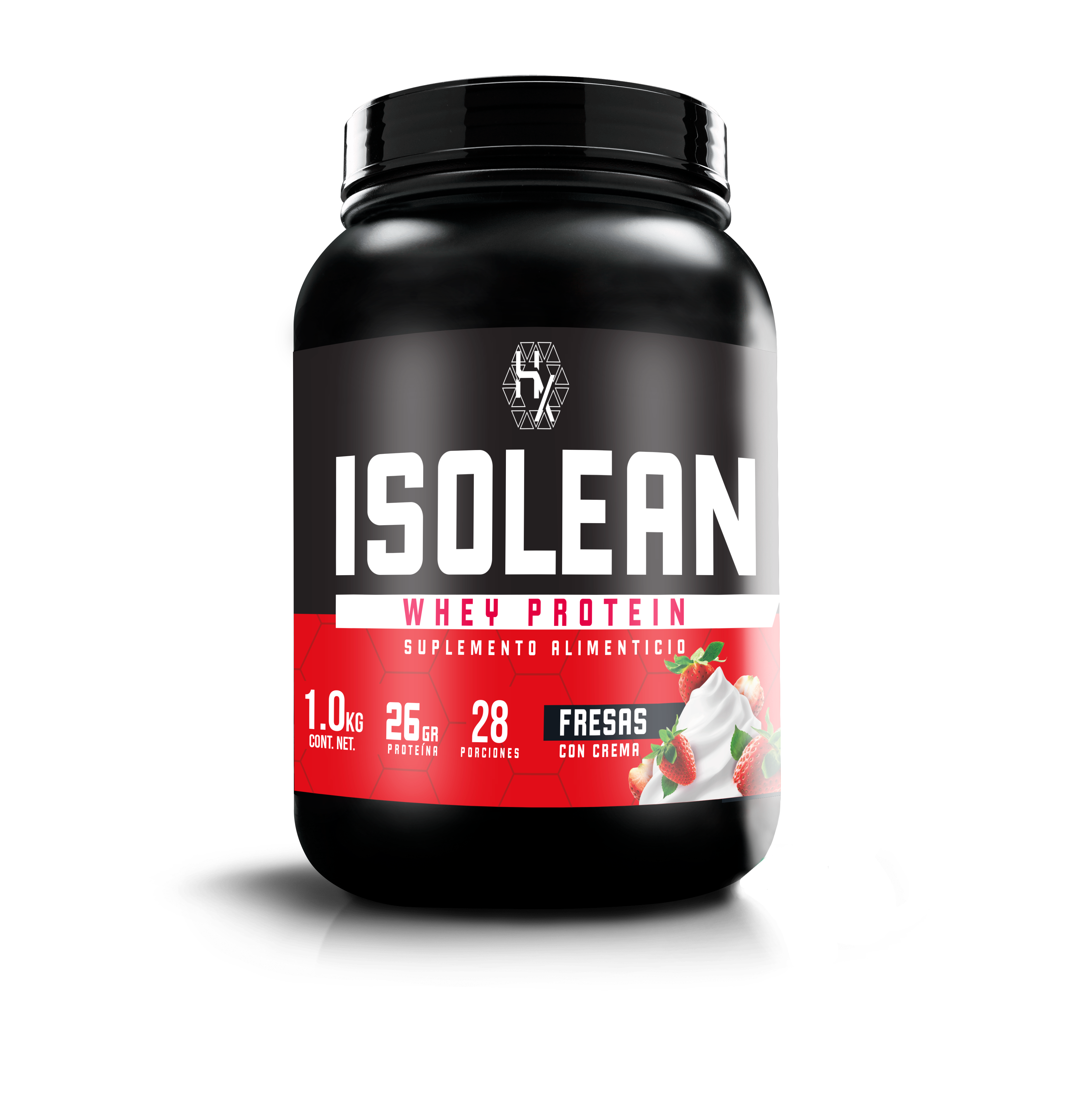 Isolean 1kg Fresas con crema