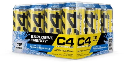 CEL C4 ENERGY CRB 16OZ 12PK FROZEN BOMBSICLE