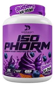 DRAGON ISOPHORM 3.65 LBS 52 SERV BLUEBERRY ICE CREAM *OFERTA*