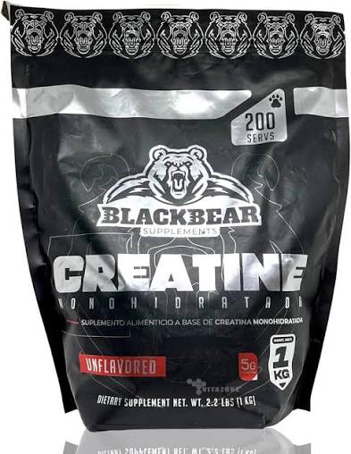 BLACKBEAR CREATINA MONOHIDRATADA COSTAL 1 KG SIN SABOR