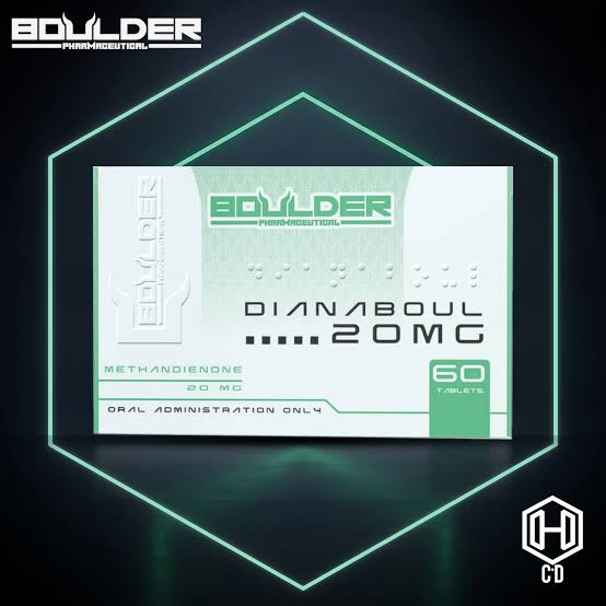 BOULDER PHARMA DIANABOUL 20MG 60 TABS