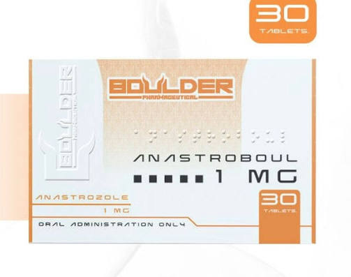 BOULDER PHARMA ANASTROBUL 1 MG 30 CAPS