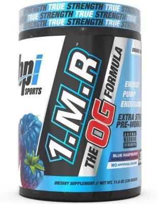 BPI 1.M.R. OG 25 SERV BLUE RASPBERRY *NUEVO*