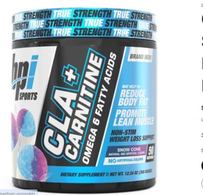 BPI CLA+CARNITINE 50 SERV SNOW CONE