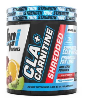 BPI CLA+CARNITINE SHREDDED 50 SERV FRUIT PUNCH