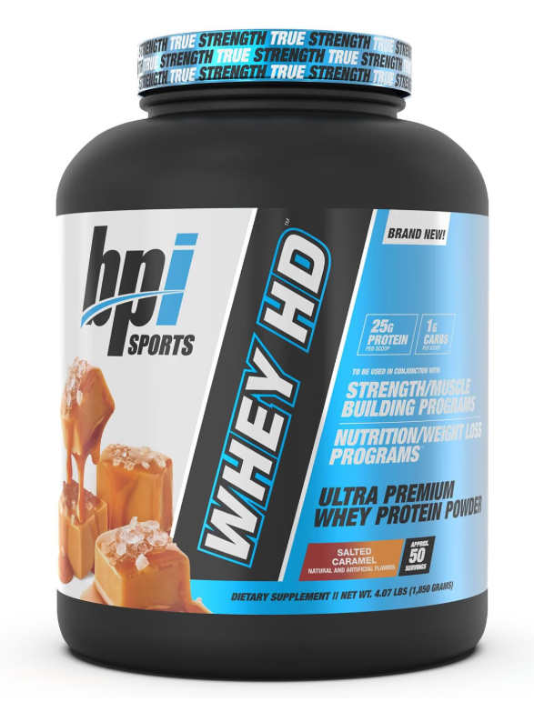 BPI WHEY-HD 4.1 LBS SALTED CARAMEL *OFERTA*